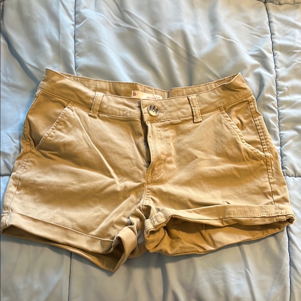 Low Rise Midi Shorts